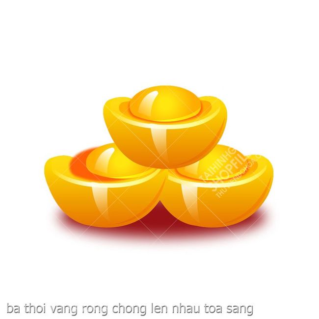 ba thoi vang rong chong len nhau toa sang